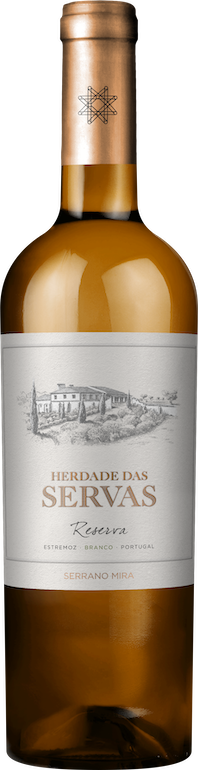 Imagem da garrafa de vinho Herdade das Servas branco Reserva